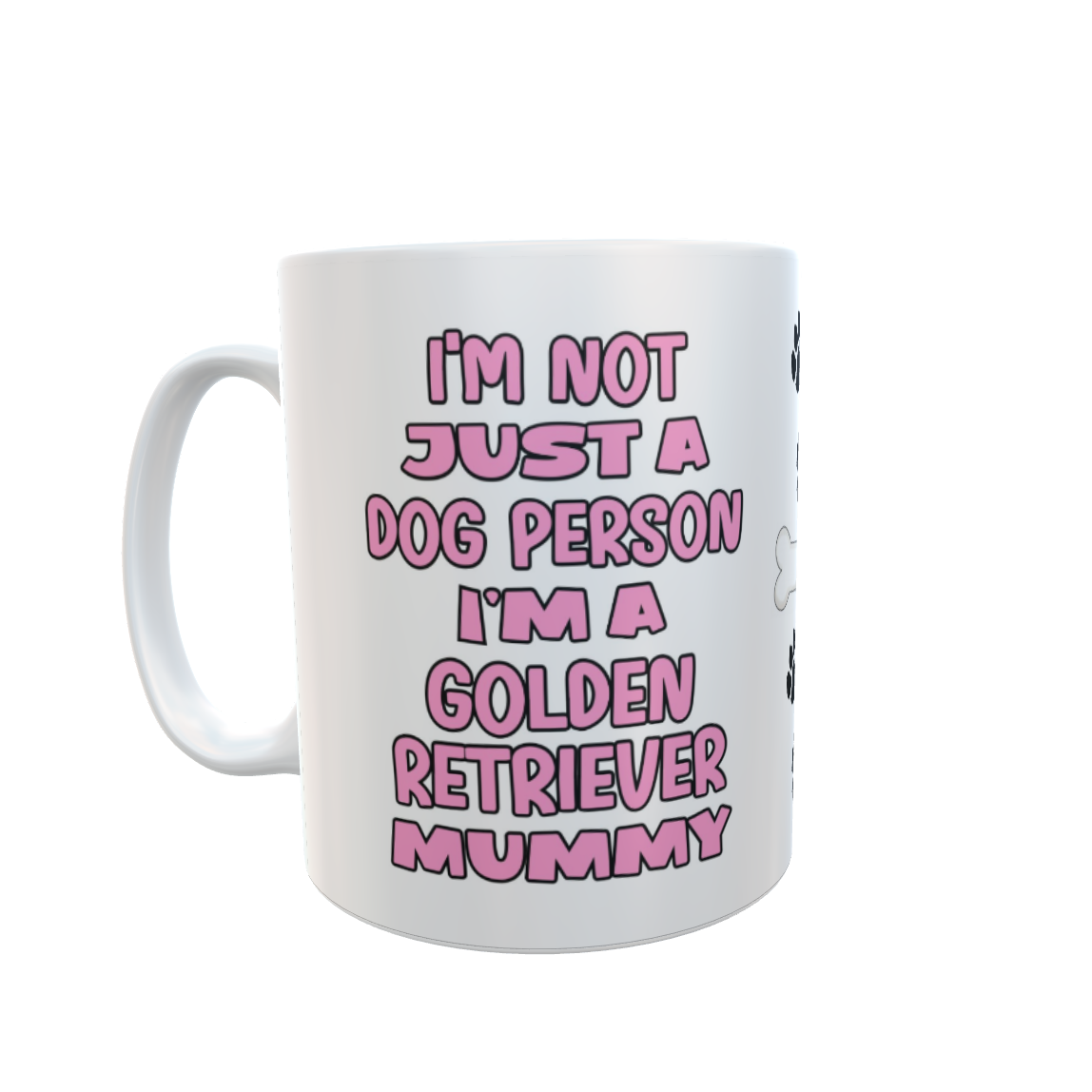 Golden Retriever Mug Gift - I'm Not Just A Dog Person I'm A Mummy - Nice Funny Cute Novelty Pet Owner Cup Present