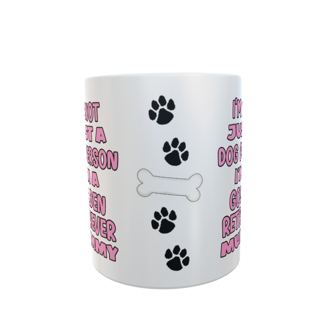 Golden Retriever Mug Gift - I'm Not Just A Dog Person I'm A Mummy - Nice Funny Cute Novelty Pet Owner Cup Present