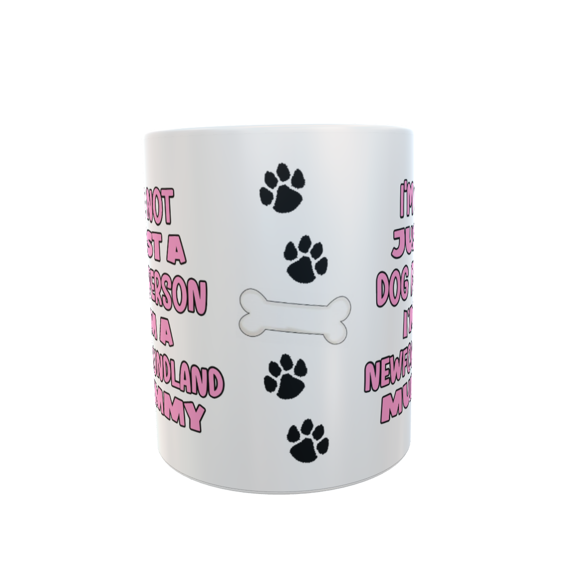Newfoundland Mug Gift - I'm Not Just A Dog Person I'm A Mummy - Nice Funny Cute Novelty Pet Owner Cup Present