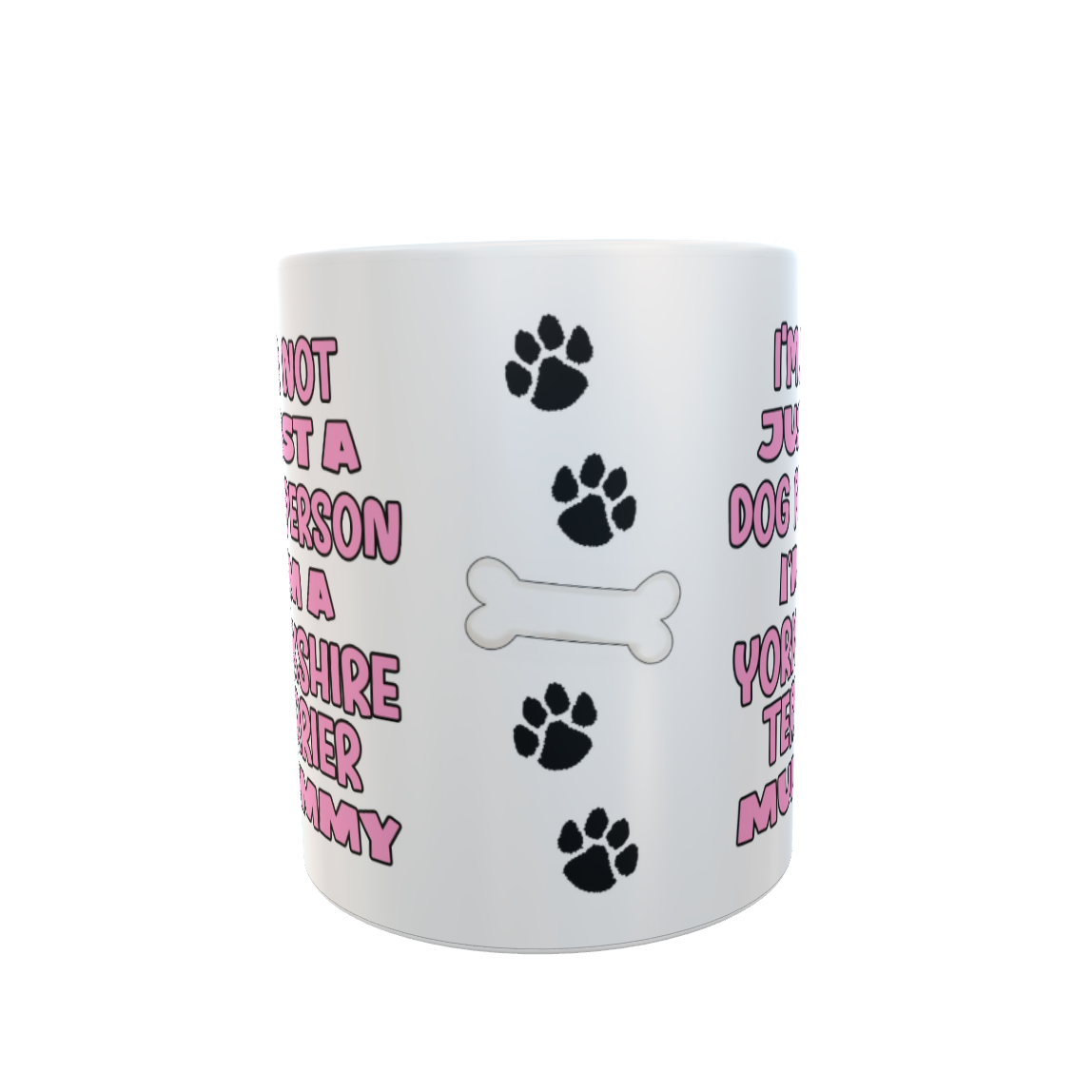 Yorkshire Terrier Mug Gift - I'm Not Just A Dog Person I'm A Mummy - Nice Funny Cute Novelty Pet Owner Cup Present