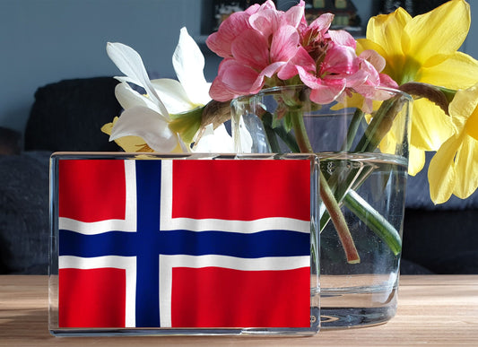 Norway Flag Fridge Magnet Gift - Cute Norwegian Novelty Birthday Present