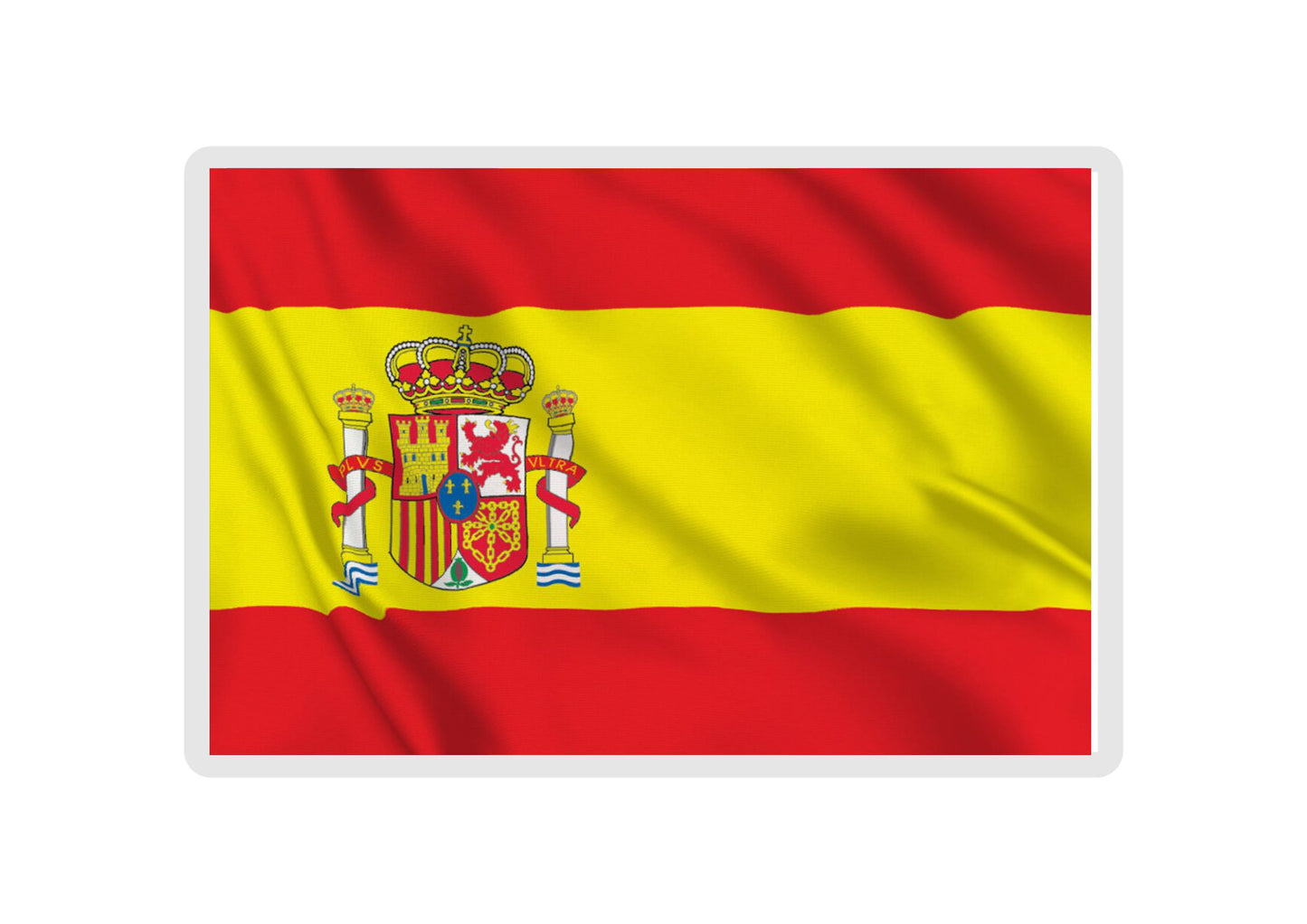 Spain Flag Fridge Magnet Gift - Cute Spanish Novelty Birthday Present