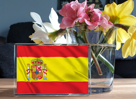 Spain Flag Fridge Magnet Gift - Cute Spanish Novelty Birthday Present