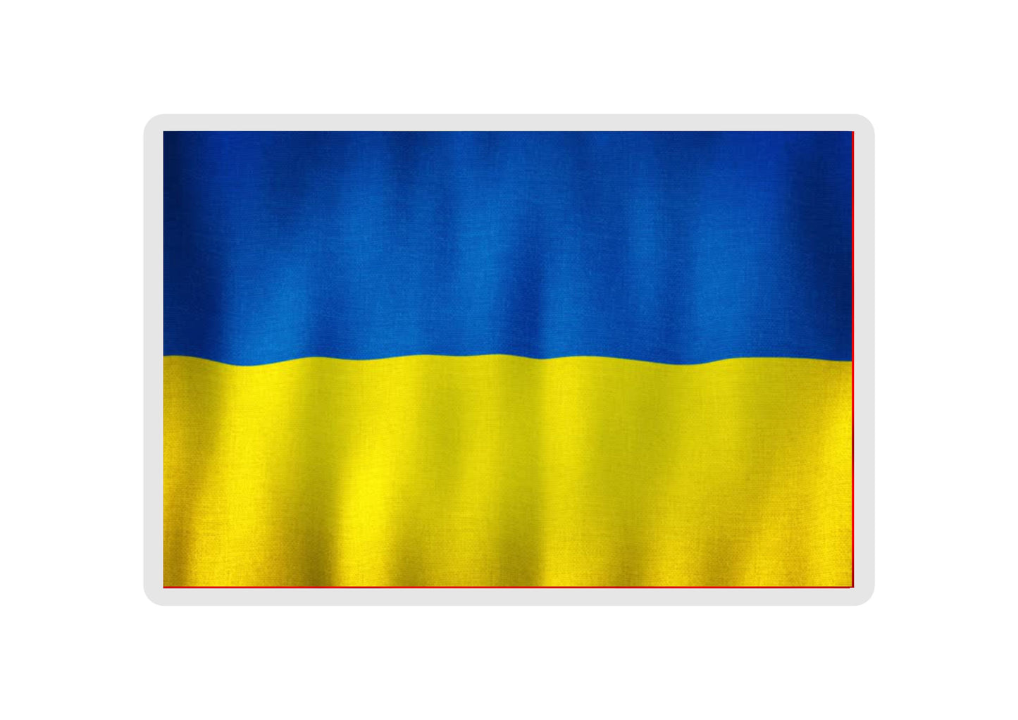 Ukraine Flag Fridge Magnet Gift - Cute Ukrainian Novelty Birthday Present