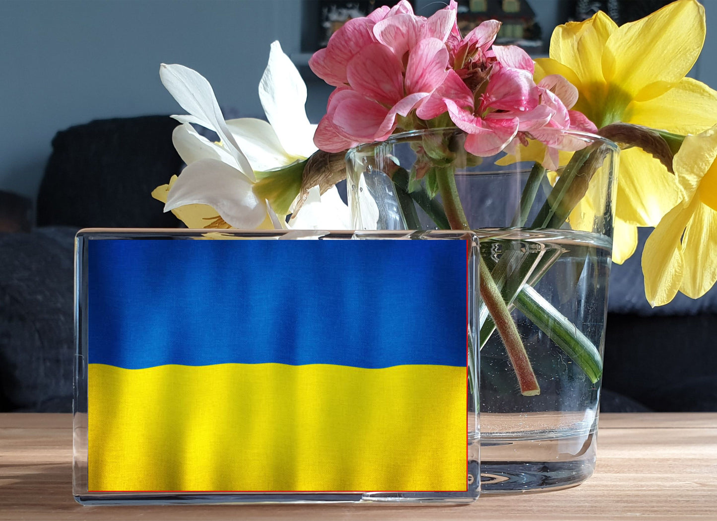 Ukraine Flag Fridge Magnet Gift - Cute Ukrainian Novelty Birthday Present
