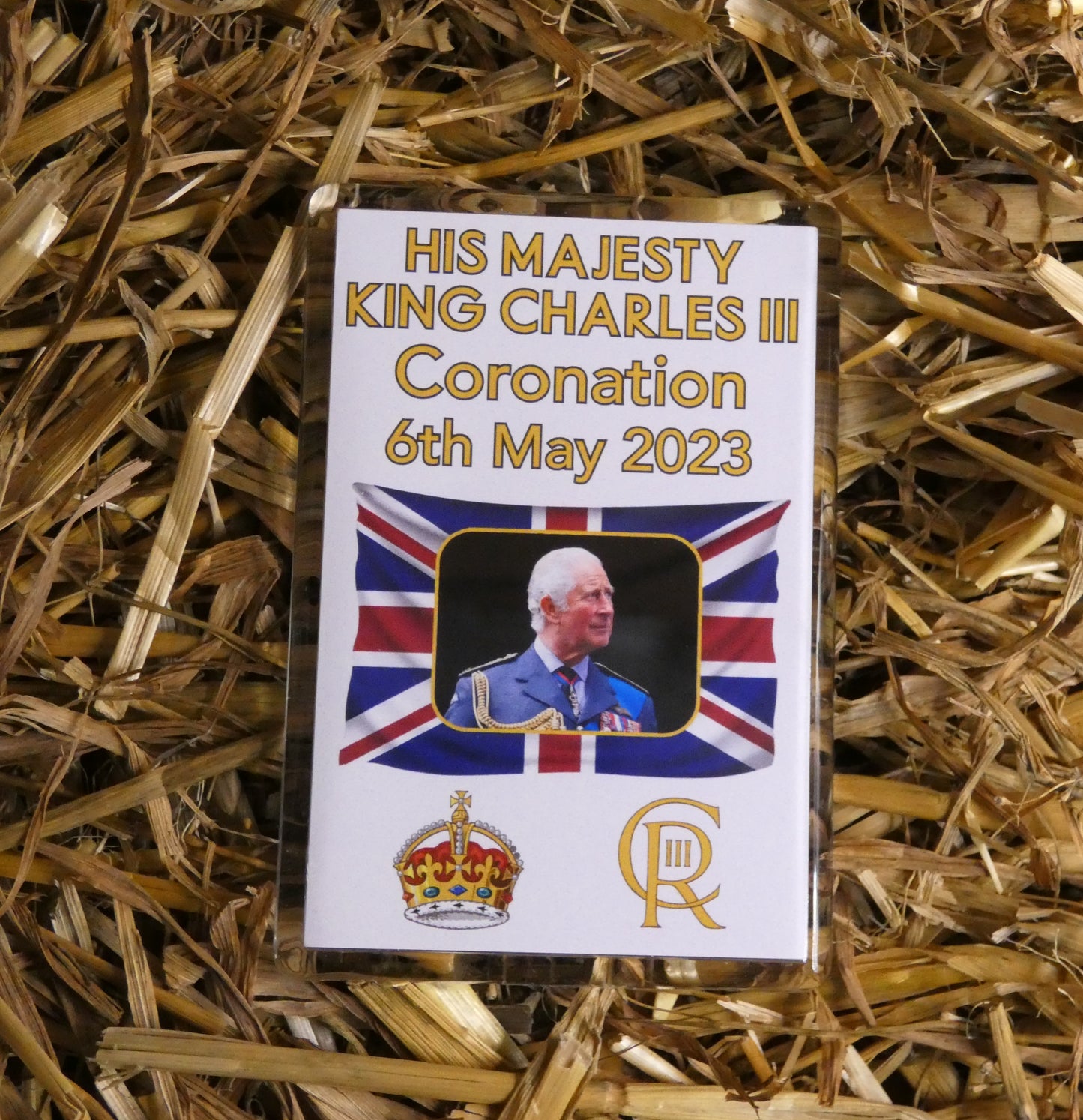 King Charles Fridge Magnet Gift - King Charles III Coronation - Cute Novelty Royal Commemorative Present