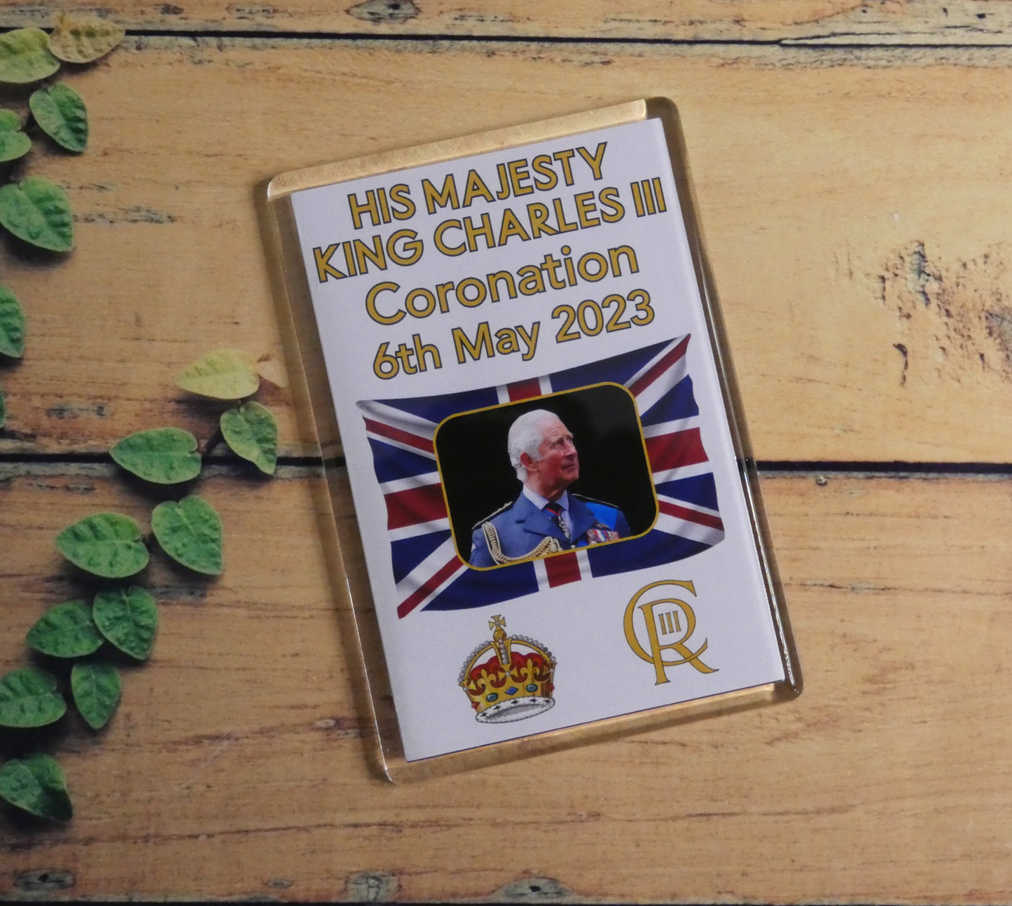 King Charles Fridge Magnet Gift - King Charles III Coronation - Cute Novelty Royal Commemorative Present