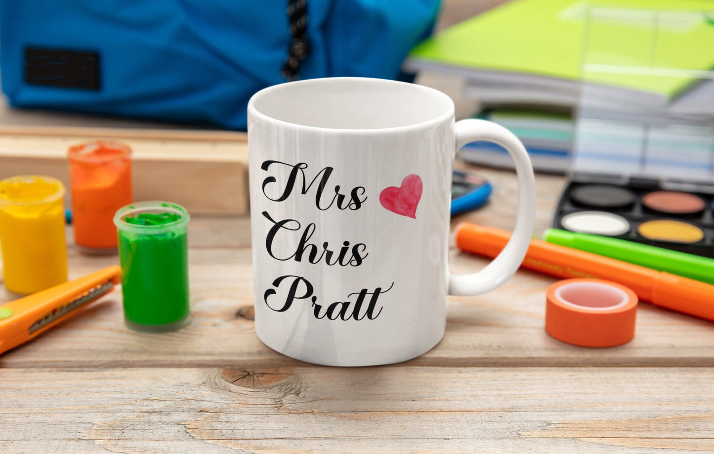 Mrs Chris Pratt Mug Gift Nice Cute Funny Novelty Marvel Starlord Movie Fan Cup Present