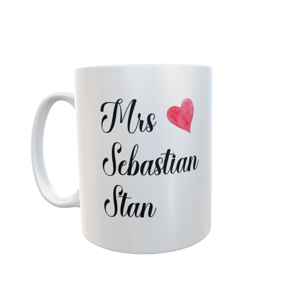 Mrs Sebastian Stan Mug Nice Cute Funny Novelty Marvel Bucky Movie Fan Cup Present