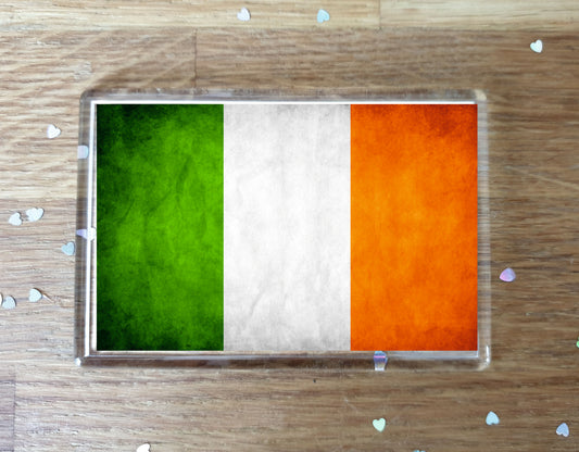 Southern Ireland Flag Fridge Magnet Gift - Cute Irish (Eire) Novelty Birthday Present