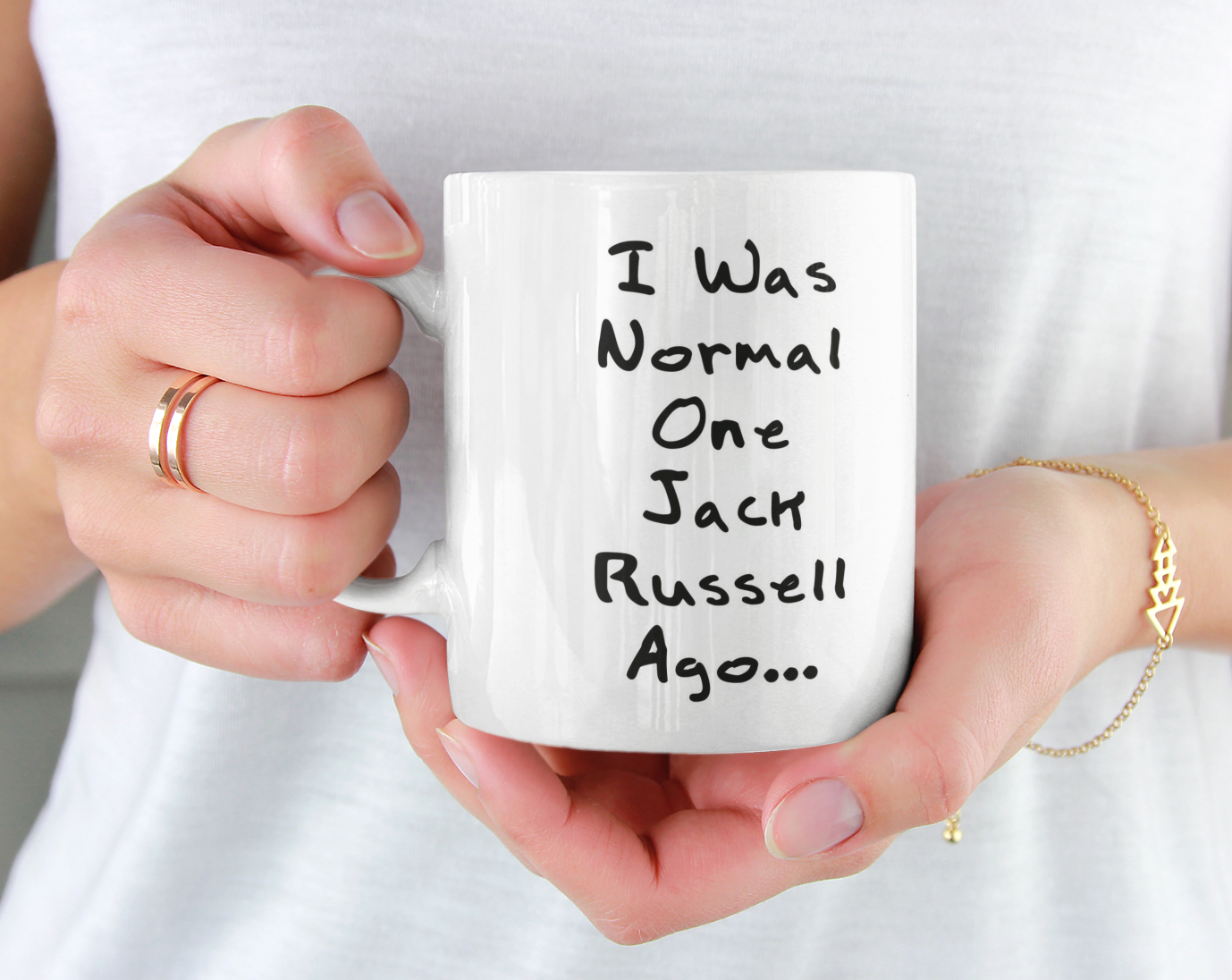 Jack Russell Mug Gift - I Was Normal One Jack Russell Ago - Nice Cute Novelty Funny Dog Owner Present
