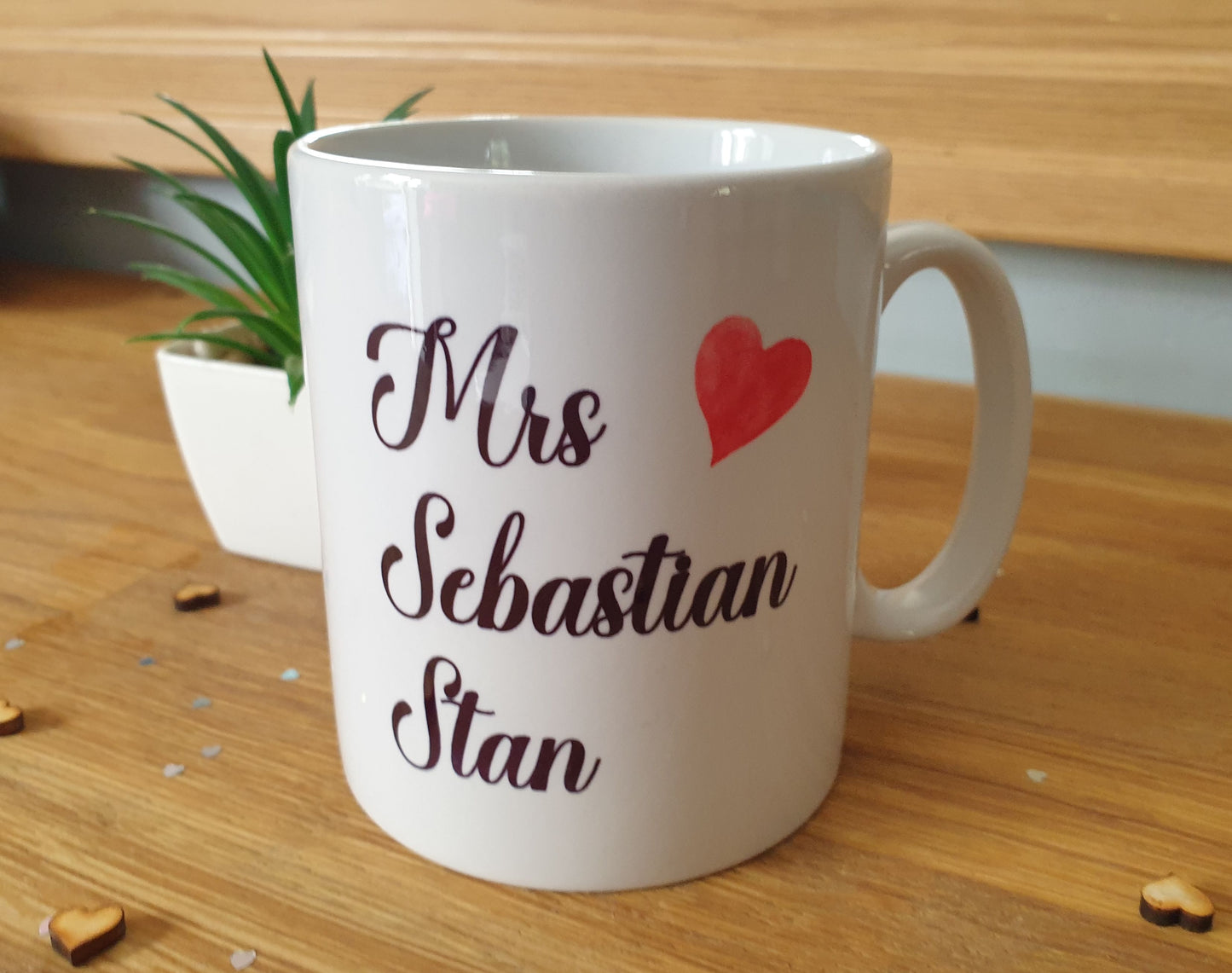 Mrs Sebastian Stan Mug Nice Cute Funny Novelty Marvel Bucky Movie Fan Cup Present