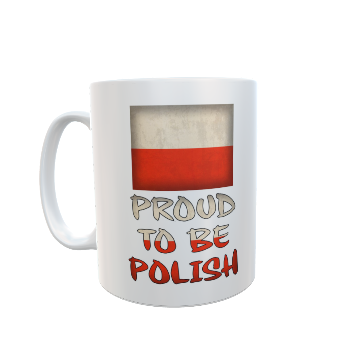 Poland Mug Gift - Proud To Be Polish - Nice Cute Novelty Nationality Flag Cute Cup Present