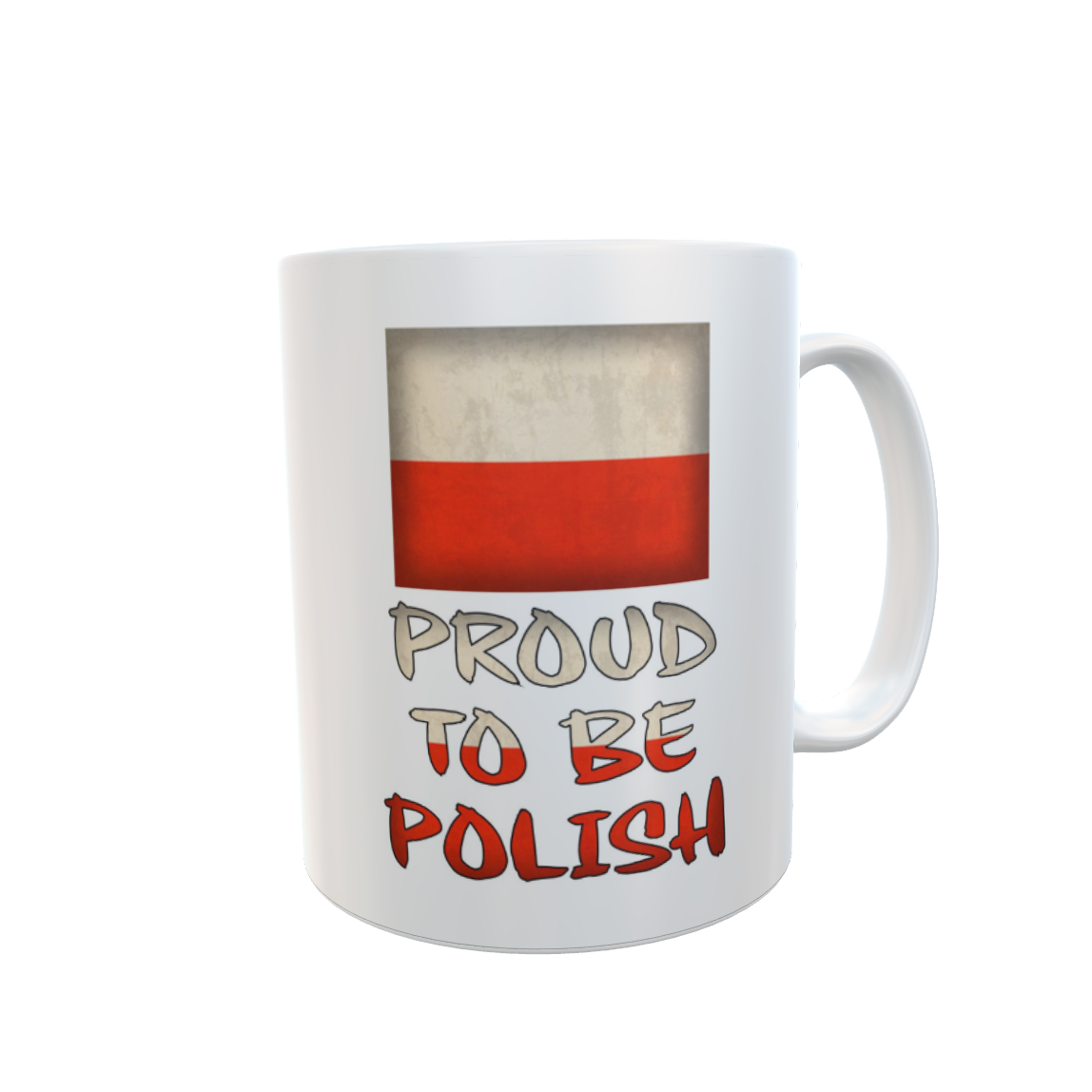 Poland Mug Gift - Proud To Be Polish - Nice Cute Novelty Nationality Flag Cute Cup Present