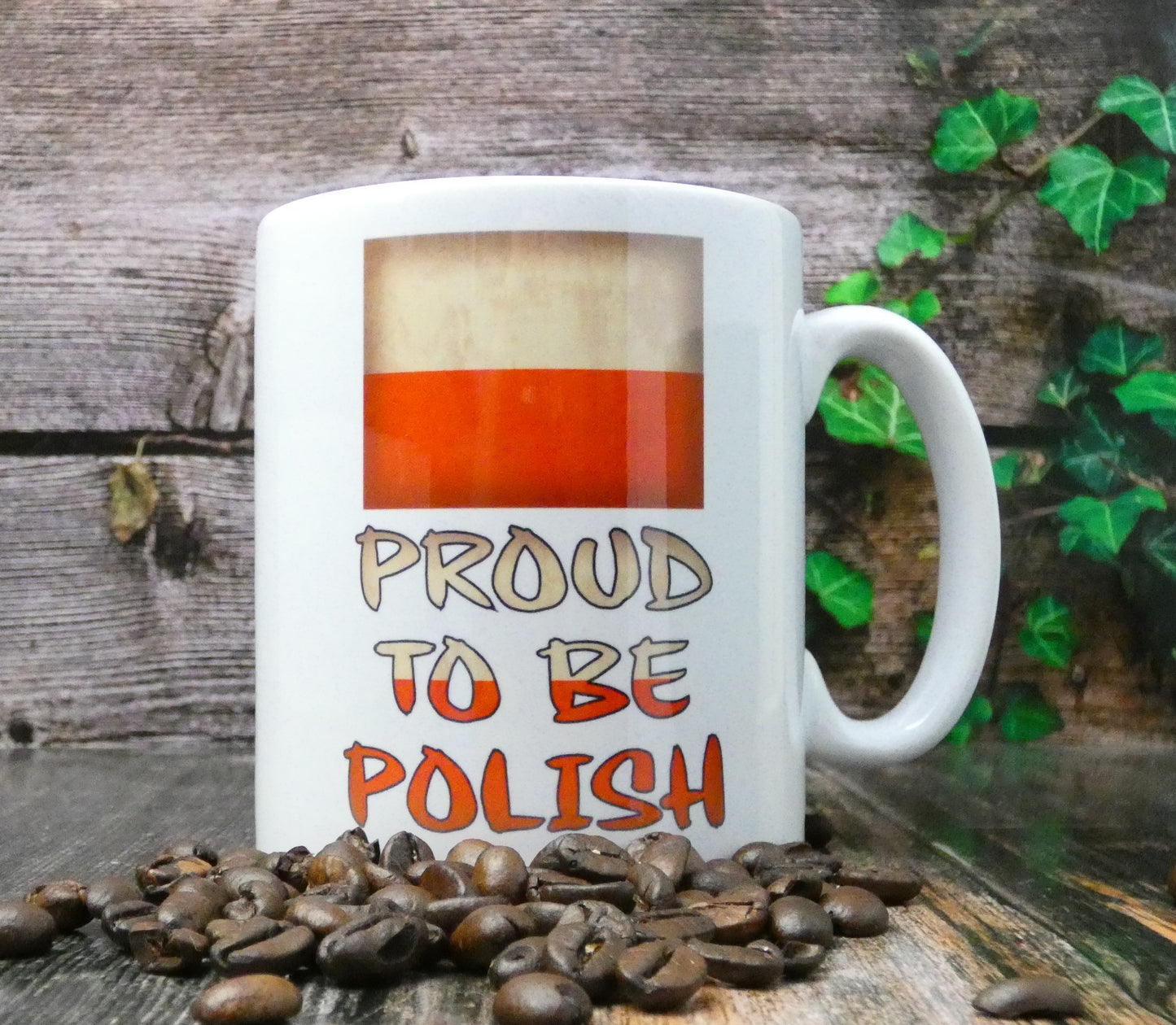 Poland Mug Gift - Proud To Be Polish - Nice Cute Novelty Nationality Flag Cute Cup Present