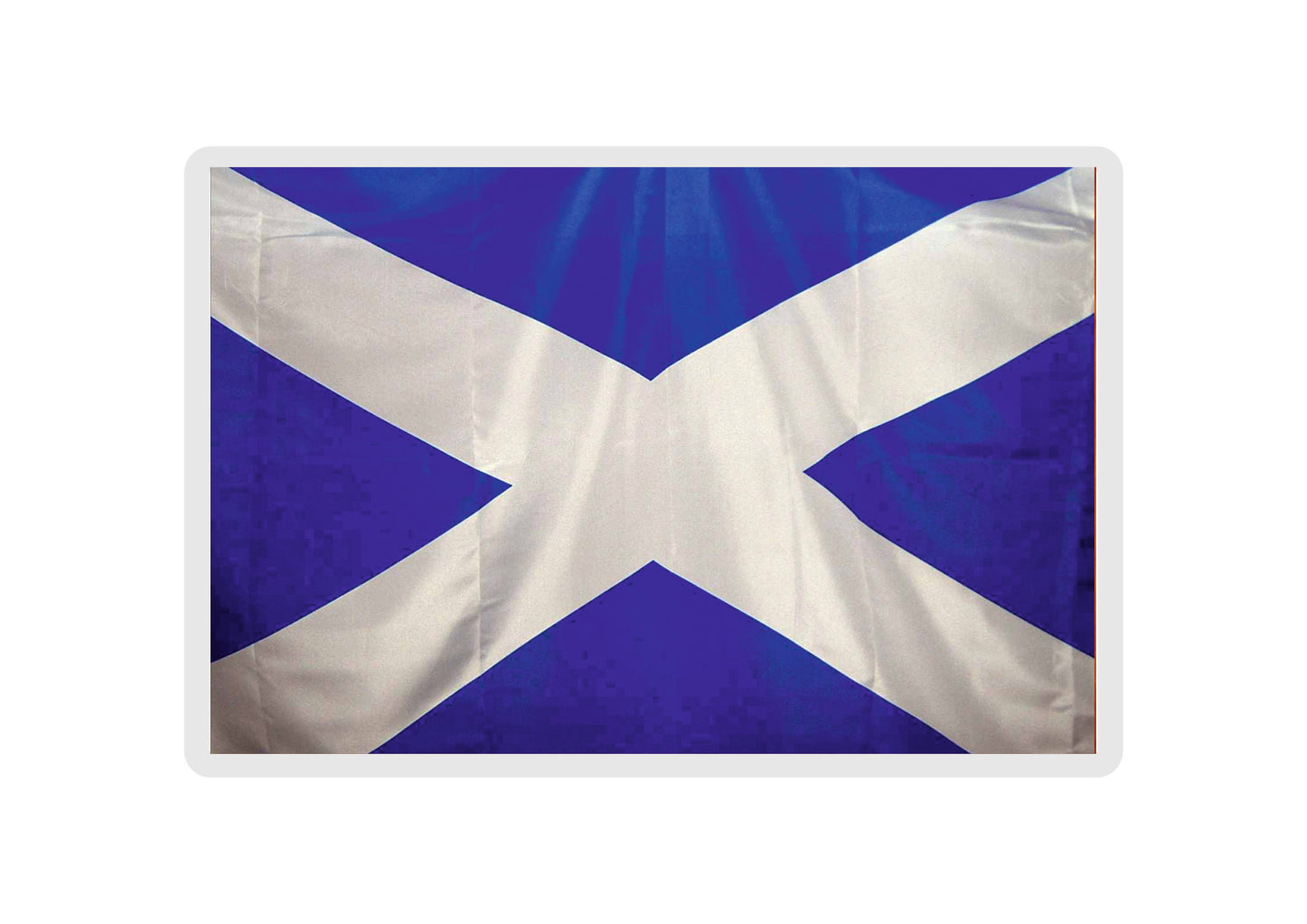 Scotland Flag Fridge Magnet Gift - Cute Scottish Novelty Birthday Present